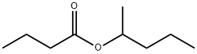 丁酸2-戊酯 结构式