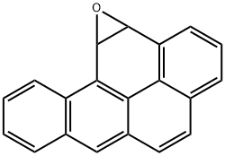 benzo(a)pyrene 11,12-oxide 结构式