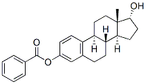 estra-1,3,5(10)-triene-3,17alpha-diol 3-benzoate  结构式
