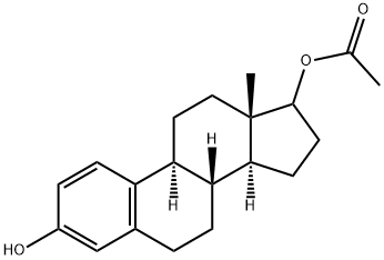 estradiol 17-acetate 结构式