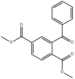 2-Benzoylterephthalic acid dimethyl ester 结构式