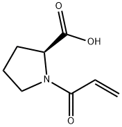 L-Proline, 1-(1-oxo-2-propenyl)- (9CI) 结构式