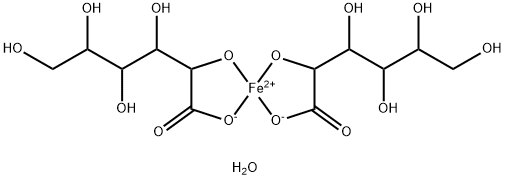 葡萄糖酸亚铁 结构式