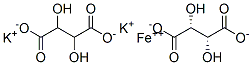 酒石酸鐵(III)鉀 结构式