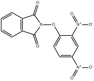 2-(2,4-二硝基-苯氧基)-异吲哚-1,3-二酮 结构式