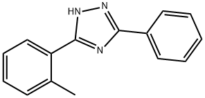 5-Phenyl-3-(o-tolyl)-1H-1,2,4-triazole 结构式