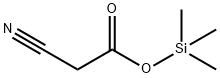 Cyanoacetic acid trimethylsilyl ester 结构式