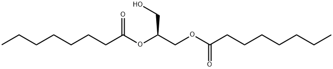 1,2-十八酰基-SN-甘油 结构式
