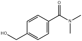 4-(羟基甲基)-N,N-二甲基苯甲酰胺 结构式
