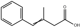 3-甲基-4-苯基-3-丁烯酸 结构式