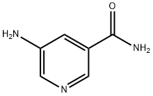 5-氨基-3-吡啶甲酰胺 结构式