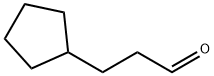 3-环戊基丙醛 结构式