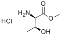 D-苏氨酸甲酯盐酸盐 结构式
