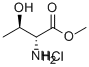 D-别苏氨酸甲酯盐酸盐 结构式