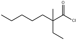 2-Ethyl-2-methylheptanoyl chloride 结构式