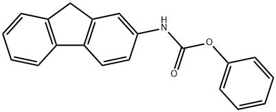N-(9H-Fluoren-2-yl)carbamic acid phenyl ester 结构式