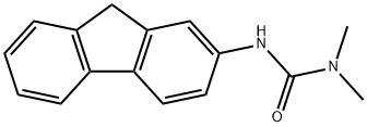1,1-Dimethyl-3-(9H-fluoren-2-yl)urea 结构式