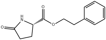 phenethyl 5-oxoprolinate 结构式