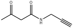 Butanamide, 3-oxo-N-2-propynyl- (9CI) 结构式