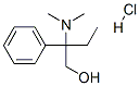 BETA-(二甲基氨基)-BETA-乙基苯乙醇盐酸盐 结构式