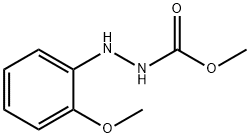 3-(2-Methoxyphenyl)carbazic acid methyl ester 结构式