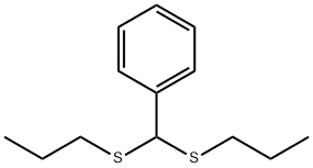 Bis(propylthio)methylbenzene 结构式