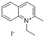 N-乙基碘化喹醛啶 结构式