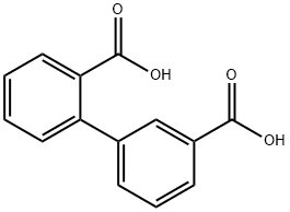 BIPHENYL-2,3-DICARBOXYLIC ACID 结构式