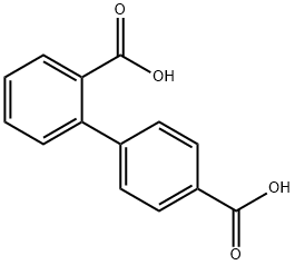 [1,1-联苯]-2,4-二羧酸 结构式