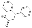 3,3-二苯基丙酸 结构式