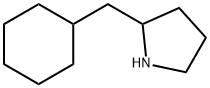2-(环己基甲基)吡咯烷 结构式