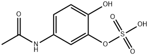 N-[4-Hydroxy-3-(sulfooxy)phenyl]acetaMide SodiuM Salt 结构式
