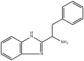 α-(Phenylmethyl)-1H-benzimidazole-2-methanamine 结构式