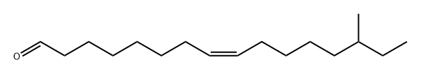 (Z)-14-甲基-8-十六碳烯-1-缩醛 结构式