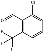 2-氯-6-(三氟甲基)苯甲醛 结构式