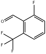 2-氟-6-(三氟甲基)苯甲醛 结构式