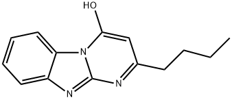 Pyrimido[1,2-a]benzimidazol-4-ol, 2-butyl- (9CI) 结构式