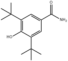 3,5-Di-tert-butyl-4-hydroxybenzaMide 结构式