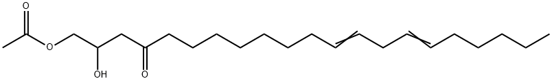 1-Acetyloxy-2-hydroxy-12,15-heneicosadien-4-one 结构式