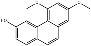 5,7-Dimethoxy-3-hydroxyphenanthrene 结构式