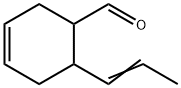 3-Cyclohexene-1-carboxaldehyde, 6-(1-propenyl)- (9CI) 结构式