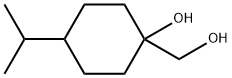 Cyclohexanemethanol, 1-hydroxy-4-(1-methylethyl)- (9CI) 结构式