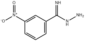 3-硝基苯脒酸肼 结构式