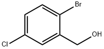 2-溴-5-氯苯甲醇 结构式