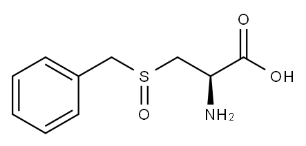 S-苄基-L-半胱氨酸亚砜 结构式