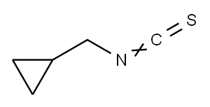 环丙基甲基异硫氰酸酯 结构式