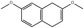1,4-DIHYDRO-2,7-DIMETHOXYNAPHTHALENE 结构式