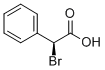 S-2-溴-2-苯基乙酸 结构式