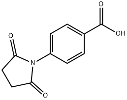 4-Succinimidobenzoicacid 结构式