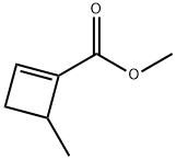 1-Cyclobutene-1-carboxylic acid, 4-methyl-, methyl ester (9CI) 结构式